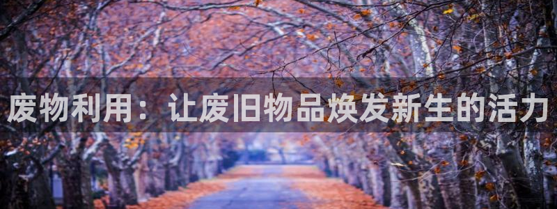 凯捷体育平台是正规平台吗安全吗：废物利用：让废旧物品