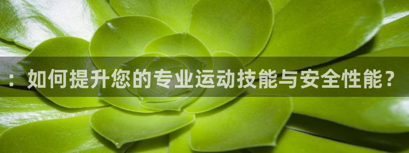 凯捷体育代理：：如何提升您的专业运动技能与安全性能？